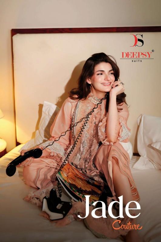Deepsy suits jade couture pakistani original suits wholesale in surat